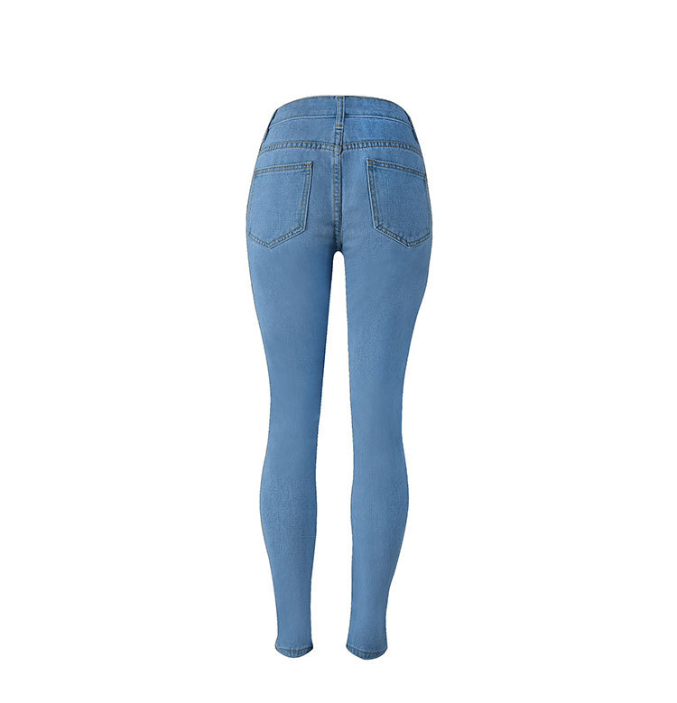 SZ60128 high waisted skinny jeans women